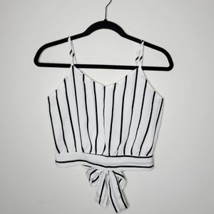 Striped Crop Top